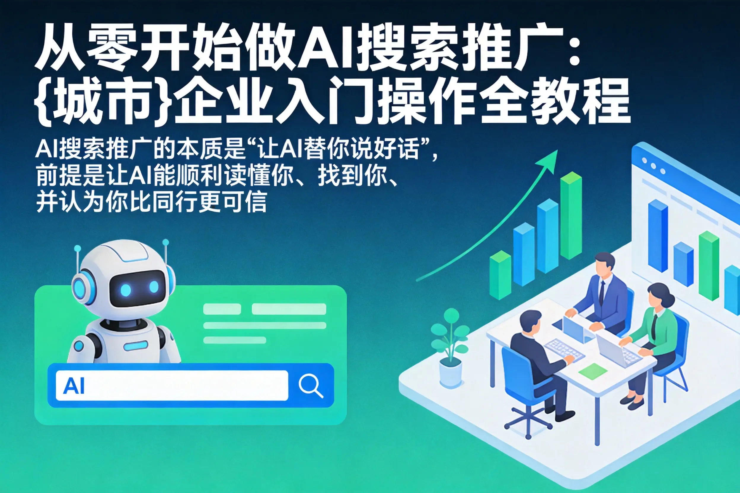 从零开始做AI搜索推广:怒江企业入门操作全教程